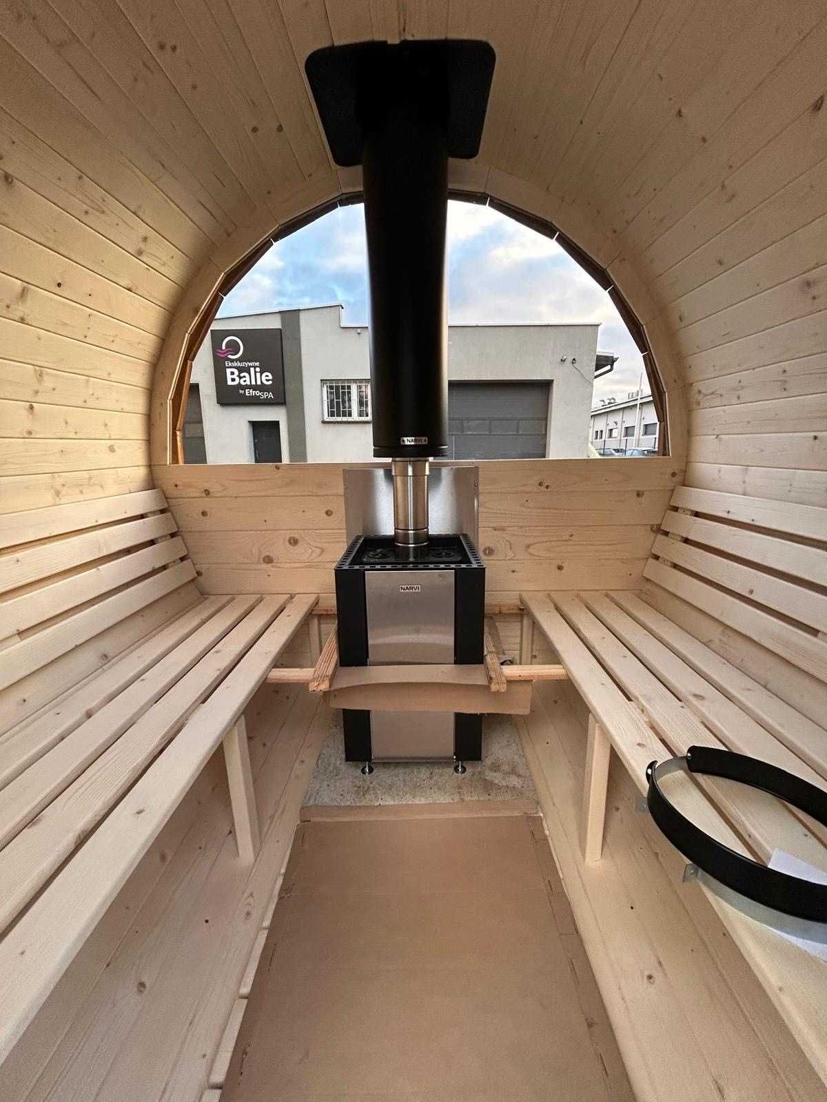 Sauna Ogrodowa 230cm -prod. Polska by Ekskluzywne balie URLOP DO 11.08
