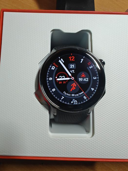 Смарт-годинник OnePlus Watch 2 Black Steel
