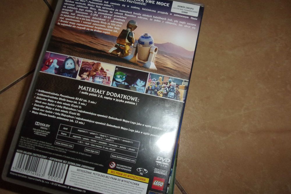 lego star wars ninjago chima dvd zestaw 7