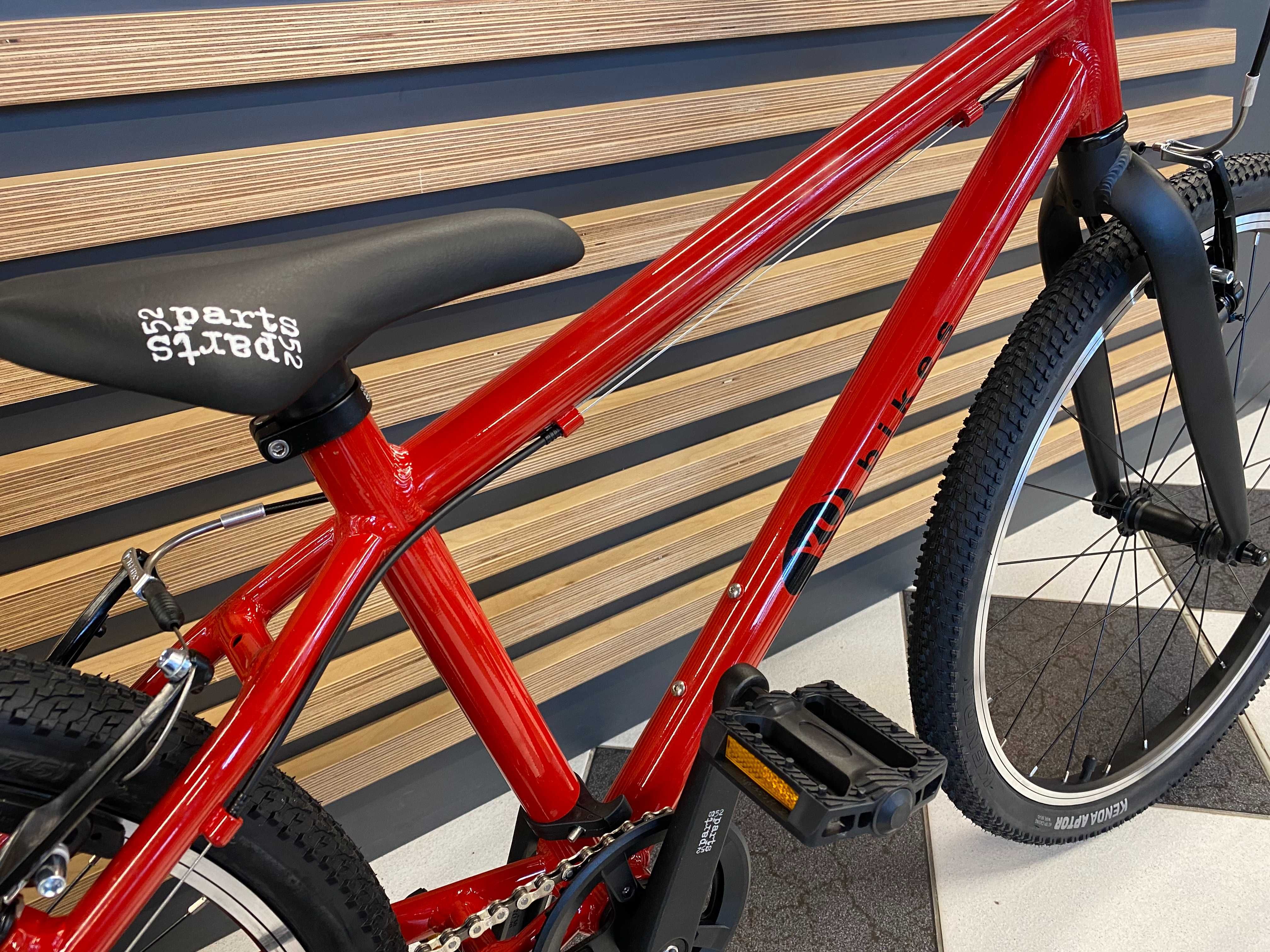 Rower dziecięcy KUBIKES 24S 24L Red czerwony 24 cale KRAKÓW