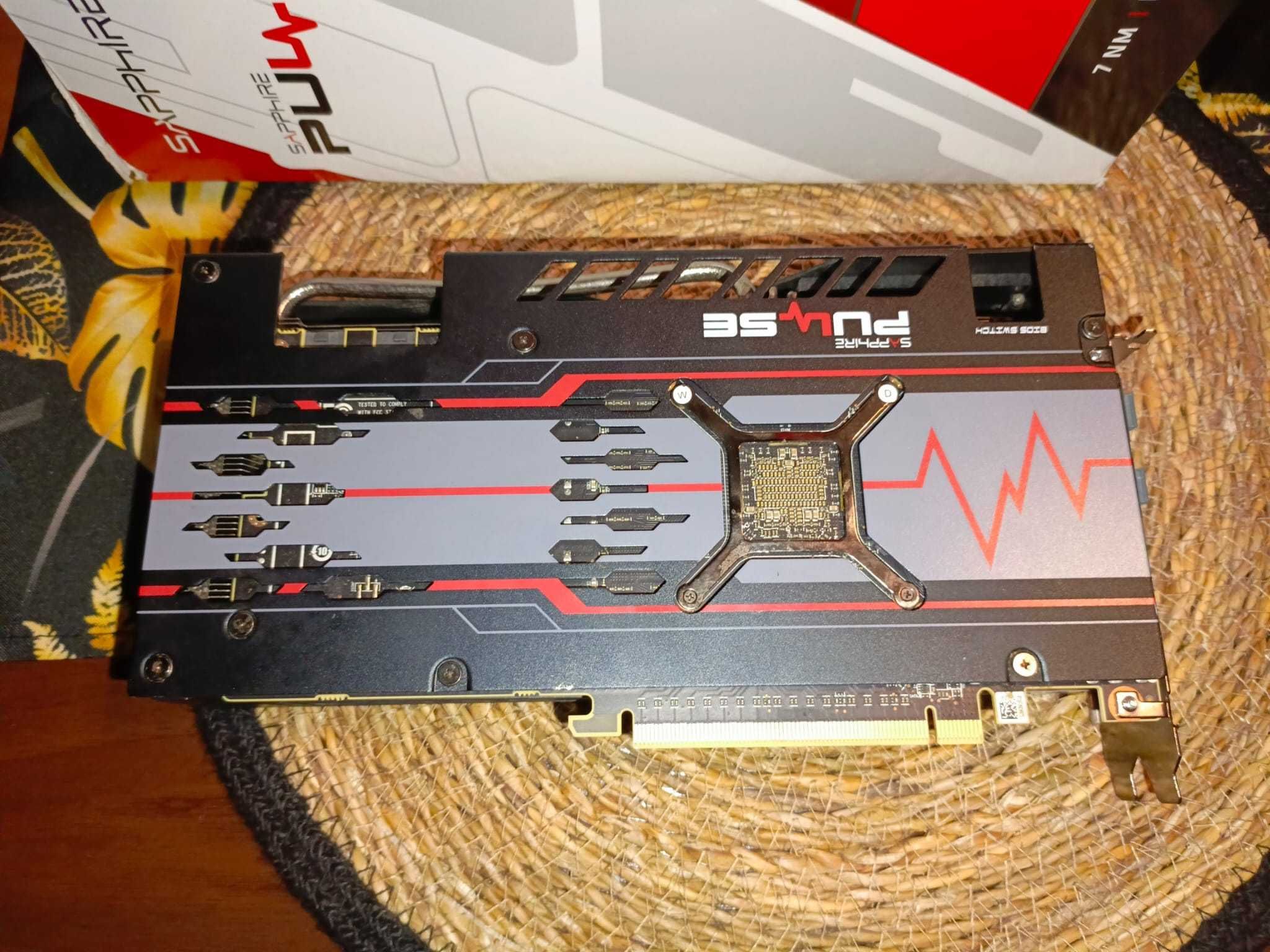 Sapphire RX5700 8GB GDDR6 256bit - PLOMBY, komplet!