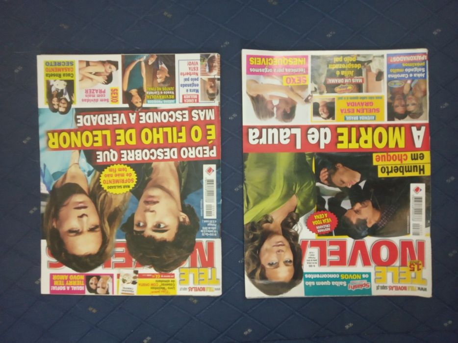 REVISTAS :  Ana, Mariana, Maria e Tele Novelas