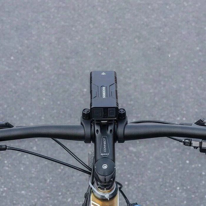 Lampka rowerowa Rockbros 850 lm z funkcją powerbanku + kabel USB-C
