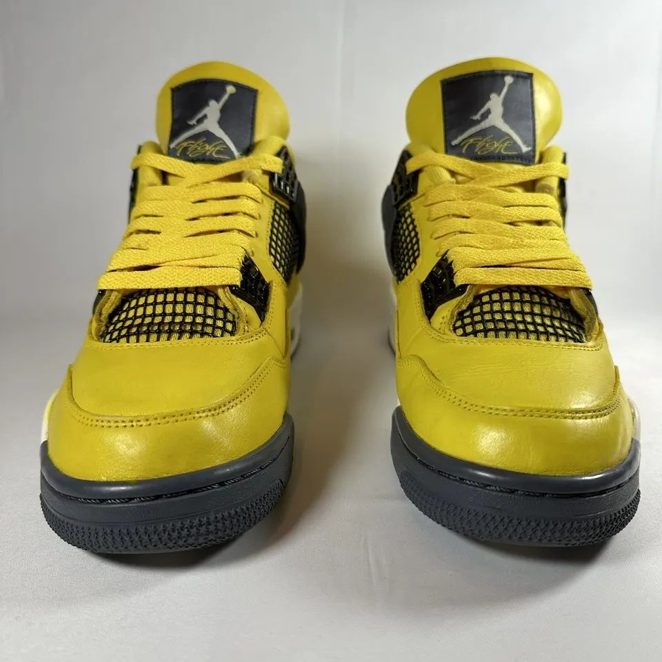 Nike Air Jordan 4 Retro Lightning Tour Yellow | найк джордан 4 | ретро