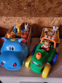Zabawka traktorek i hipciowóz - dumel