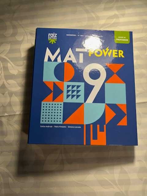 MatPower9 - Matemática - 9º ano - Projecto Professor - Novo