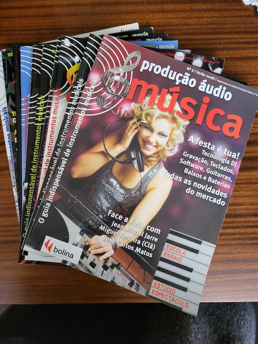 Revistas Produção Áudio & Música (2005 a 2012)
