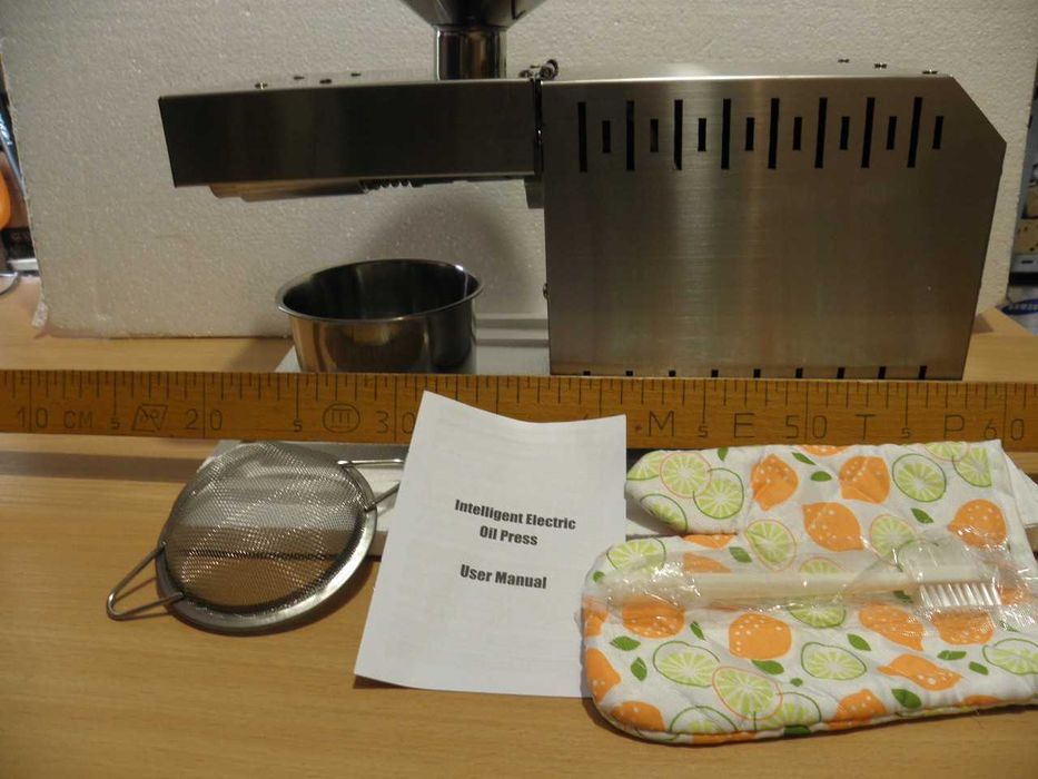 Маслопрес віджиму олії, електричний, шнековий, компактний