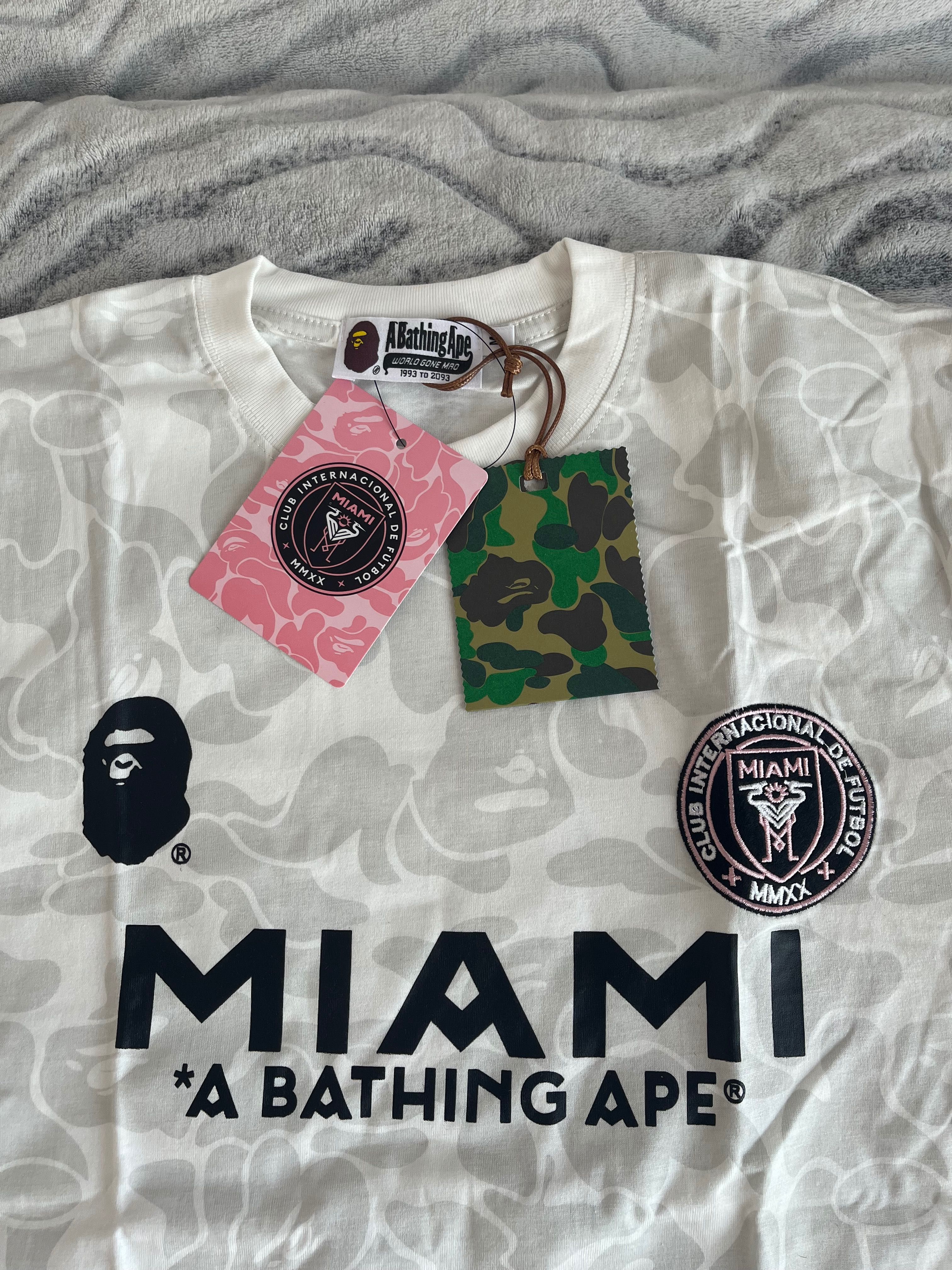 Koszulka Miami x inter Bape