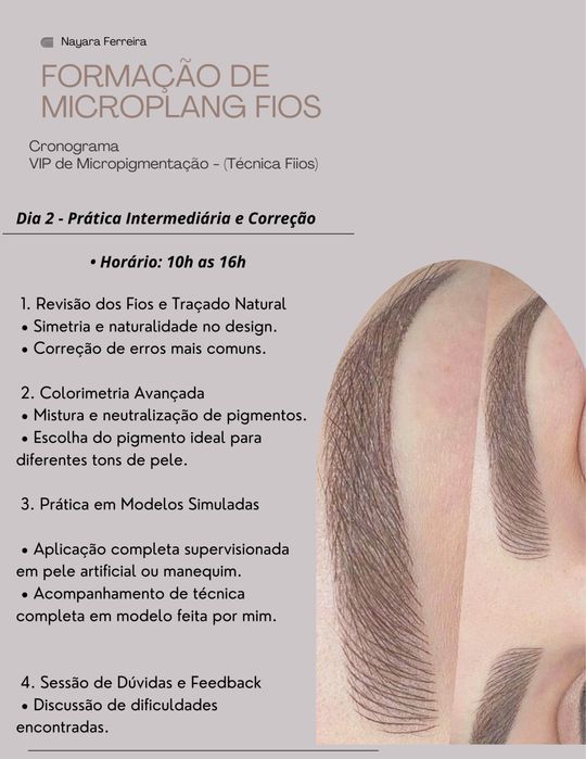 Formação da aréa da beleza + Estagio