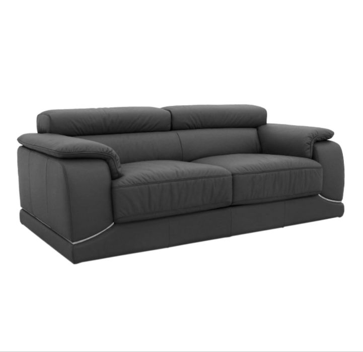 KLER skórzana dwuosobowa kanapa z funkcją spania NOWA