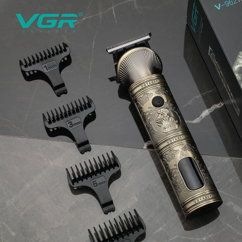 Аккумуляторная машинка для стрижки волос VGR V-962