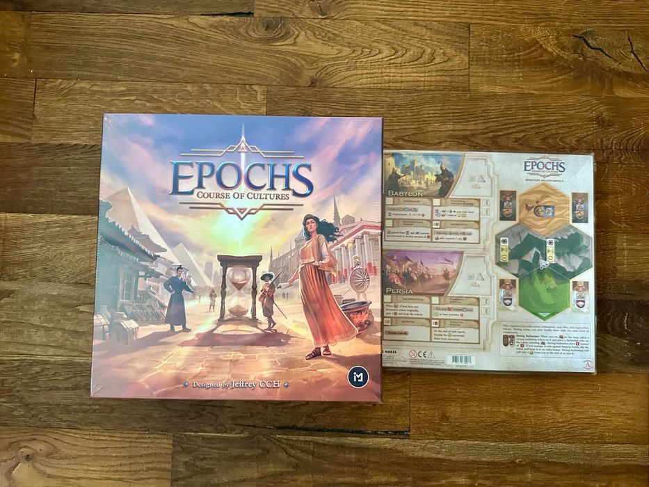 Epochs Course of Cultures Gameplay Bundle, nowe folia, gra planszowa