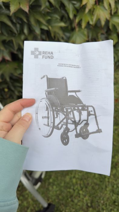 Wózek inwalidzki Cruiser active 2 stalowy 48