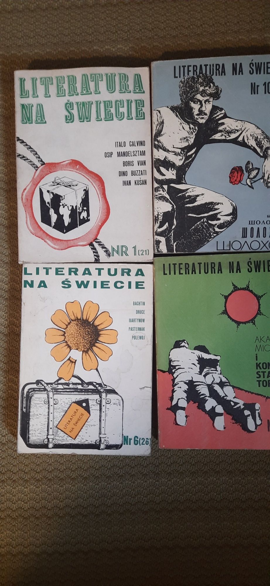 Literatura na świecie - 4 egz. z 1973 r.