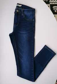 Spodnie damskie jak nowe, jeansy, rurki r. 36