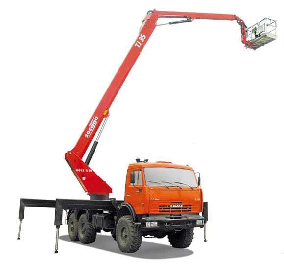 Автовишки від 15м до 45 метрів в м.Кривий Ріг та по Україні