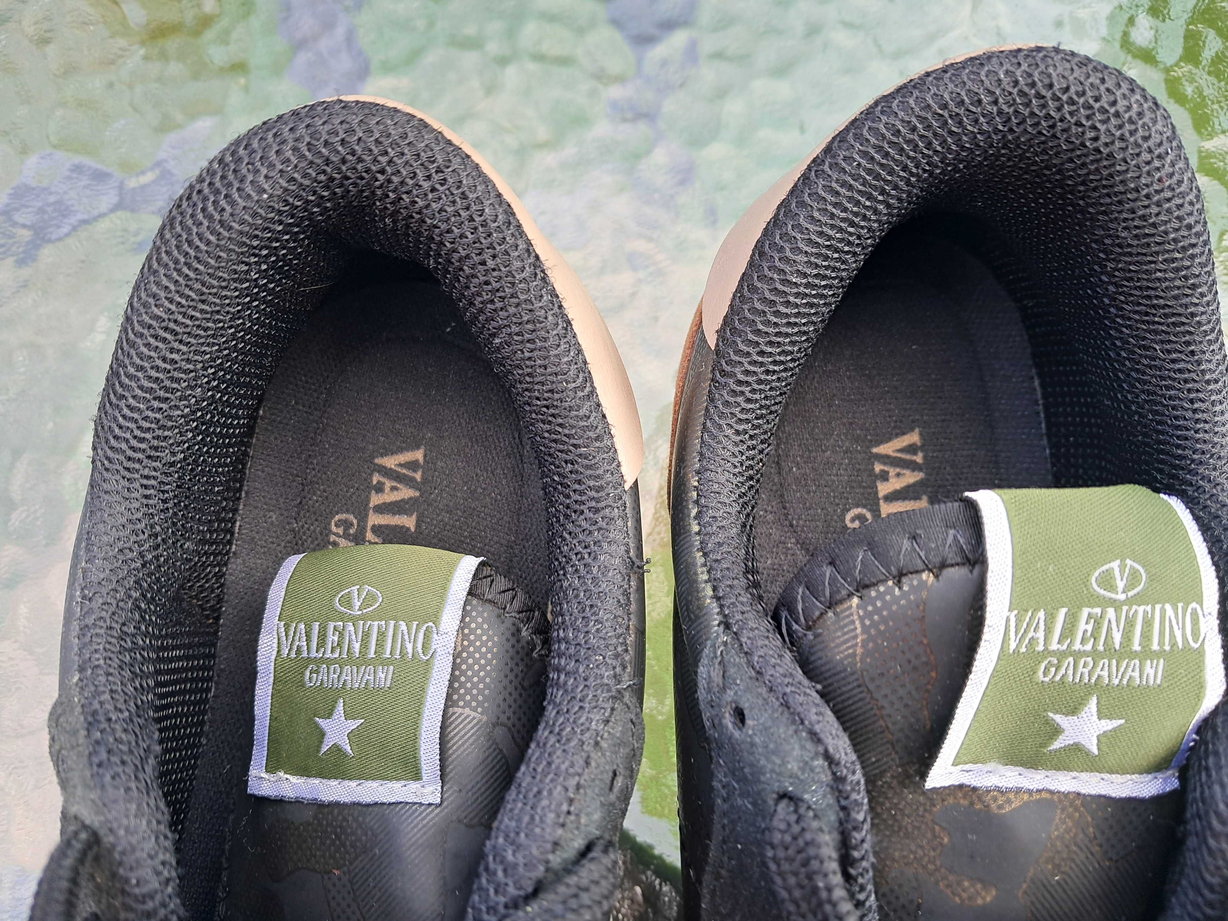 Valentino buty sneakersy sportowe sneakers camouflage