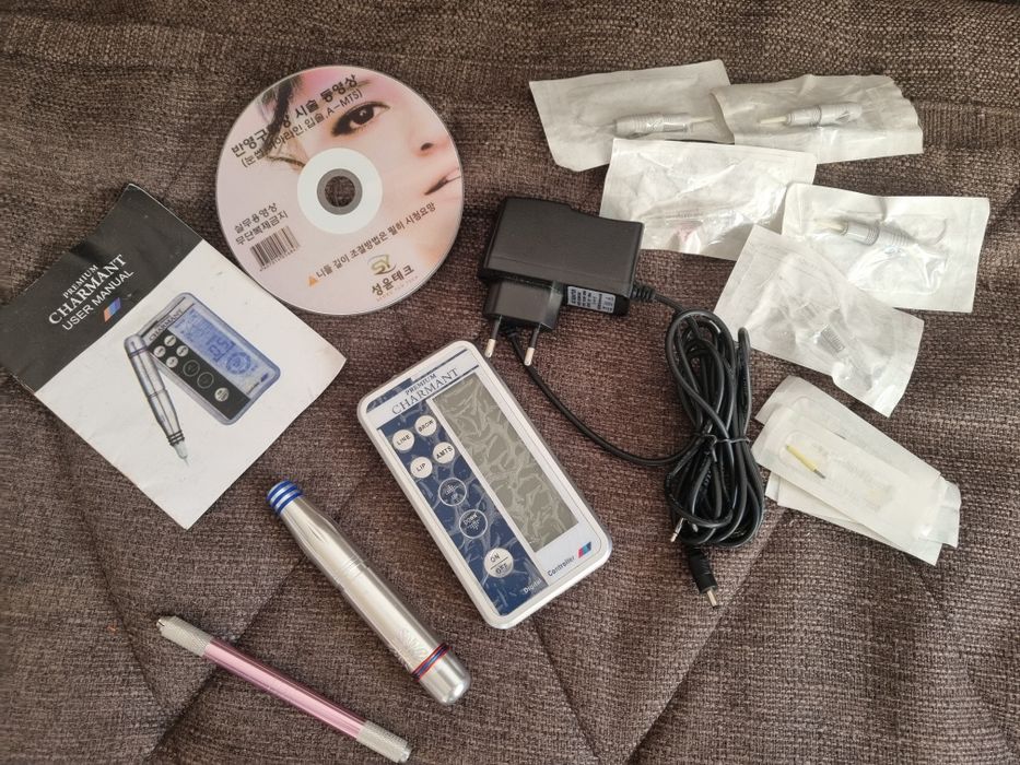 Kit micropigmentação dermografo