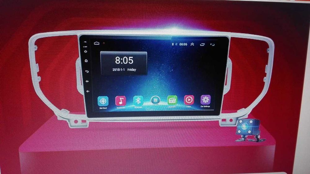 Radio GPS nawigacja 3D dotyk KAMERA kia sportage 4 IV 2016- android