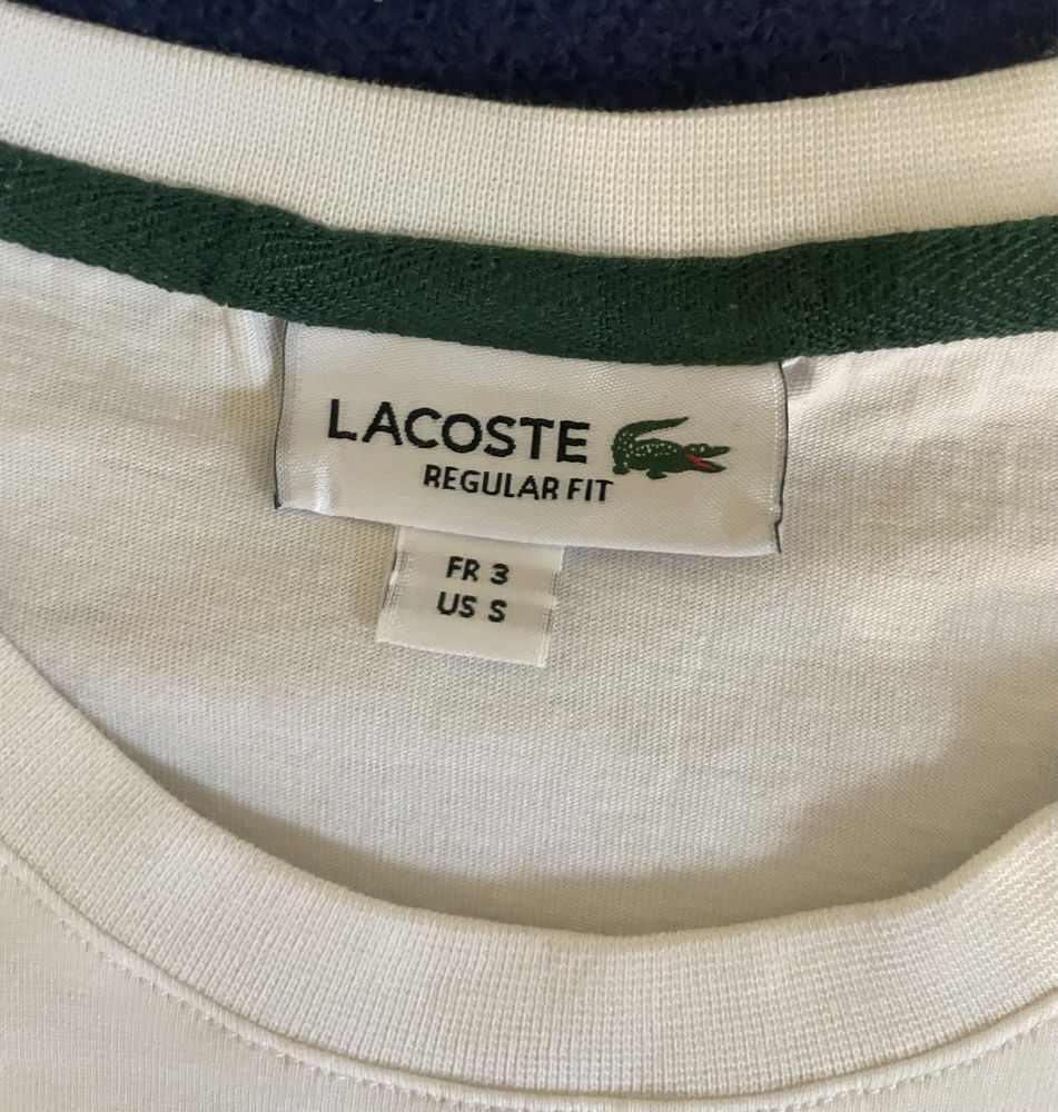 T shirt Lacoste tamanho S (nova)