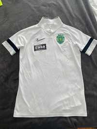 Polo branco oficial do Sporting, Nike