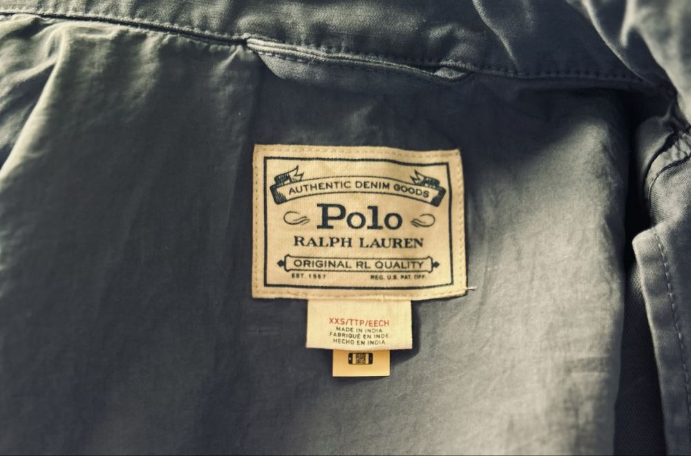 Nowa Kurtka jeansowa Polo Ralph Lauren  Rozmiar xs granat