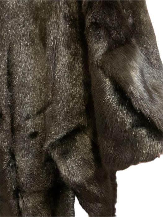 Норкова шуба (сурок) великого розміру. Ог-130