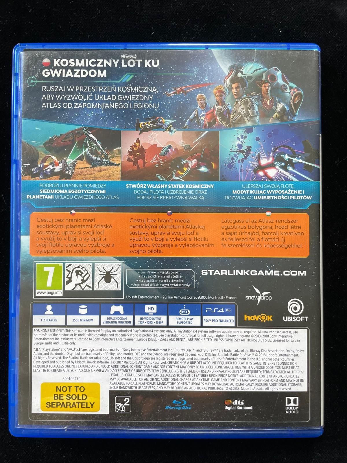 Starlink Battle For Atlas PL Dubbing +Uchwyt USB +Starter Pack PS4 PS5