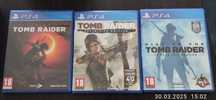 Tomb Raider ps4 zestaw 3 płyt