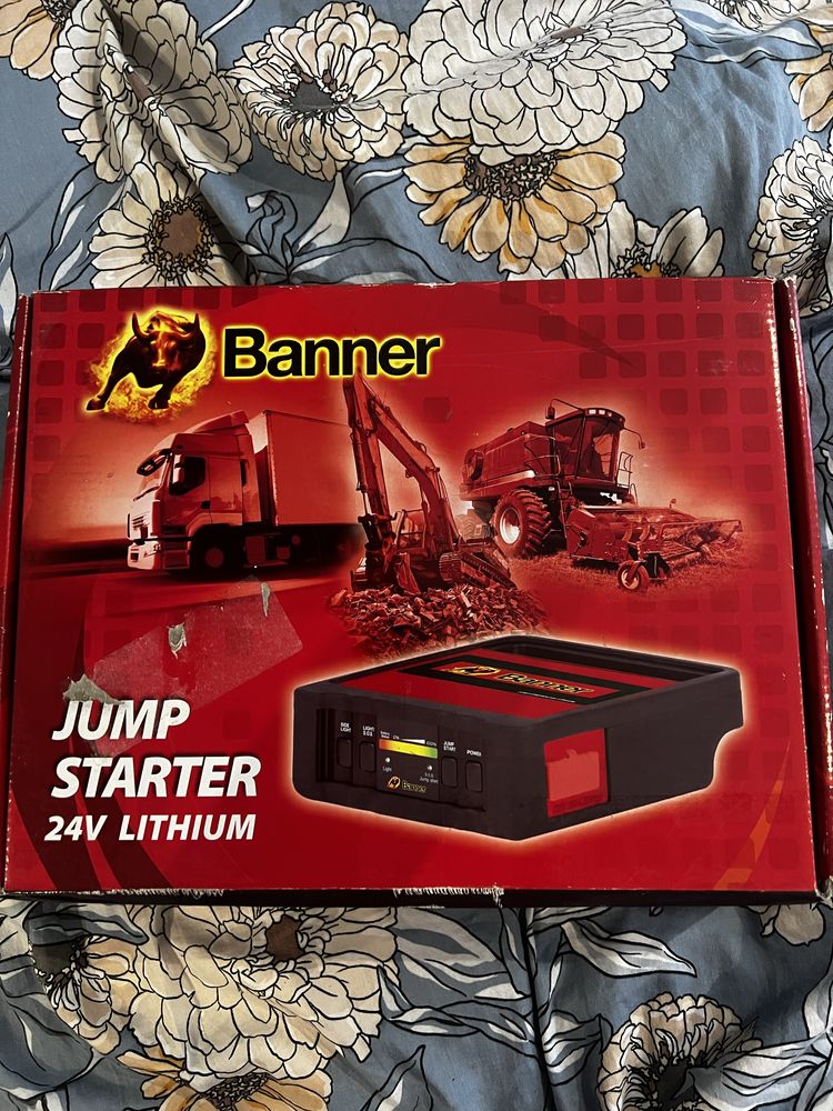Jump starter 24v lithium