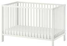 Berço bebé - Ikea Gulliver - branco - 60x120 cm - excelente estado.