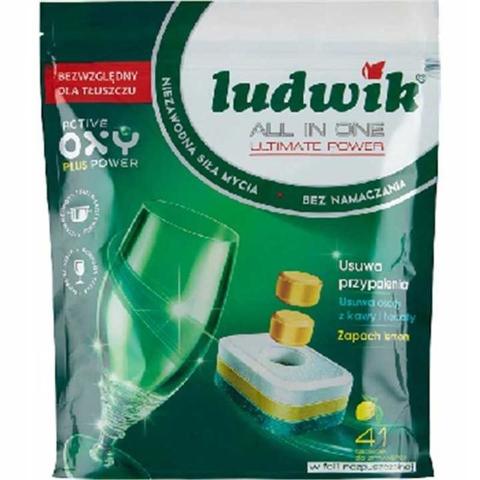 Tabletki do zmywarki all in one (wszystko w jednym) Ludwik 41 szt.