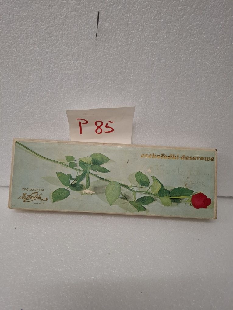 E.Wedel opakowanie po słodyczach 1972r