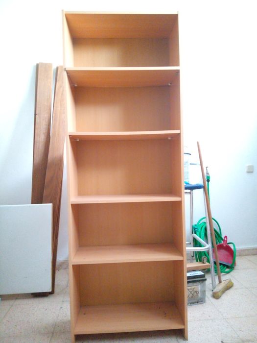 Estante madeira 5 prateleiras