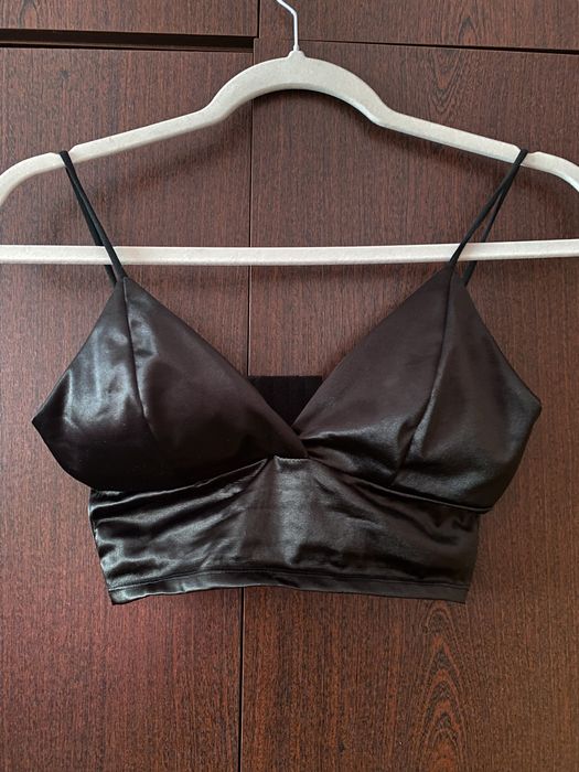 чорний сексі топ