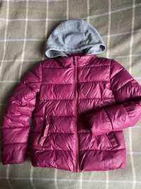 Зимово-осіння куртка, рожевого кольору, розмір: М