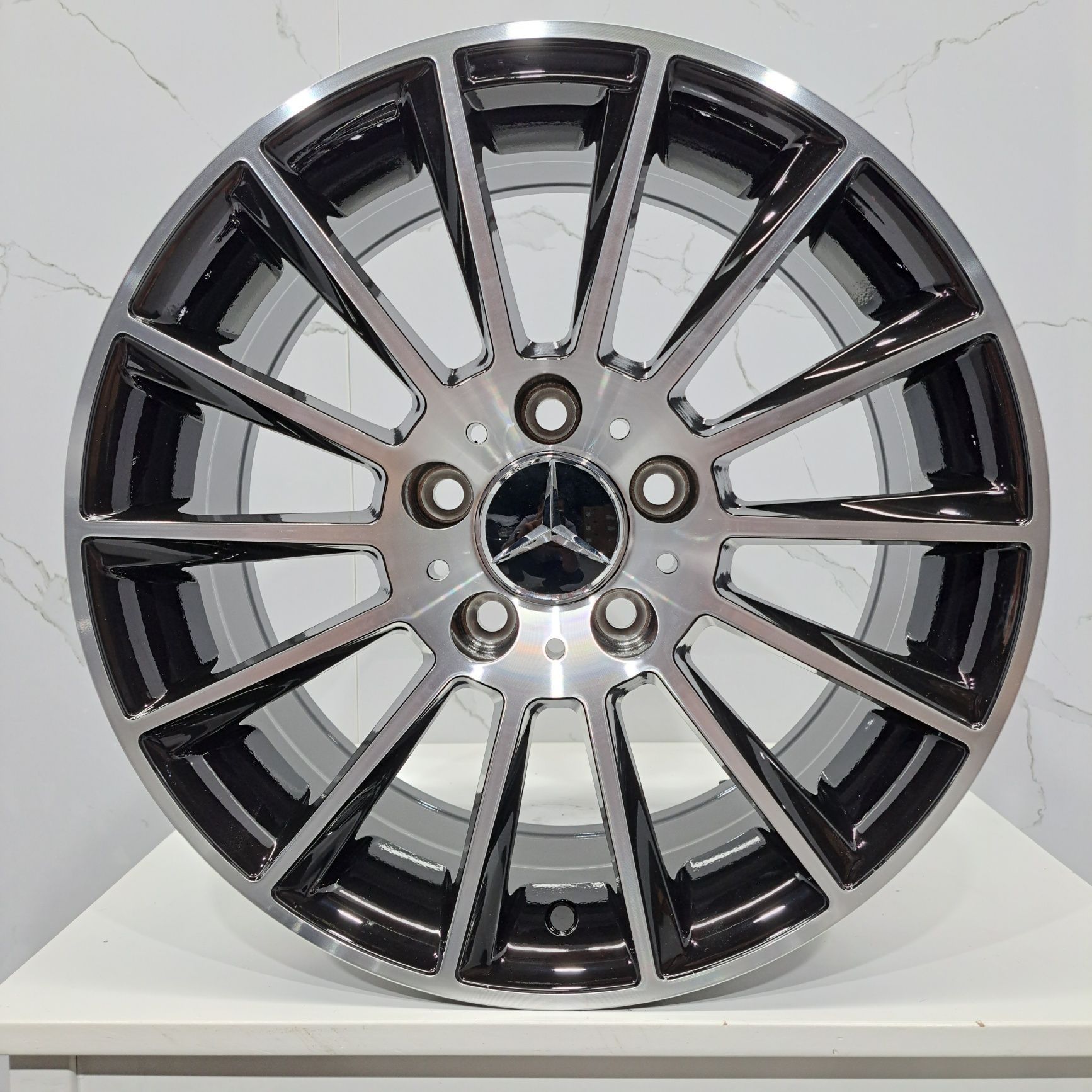 Jantes 16" LOOK Mercedes AMG turbine classe A B C CLA Vito 5x112