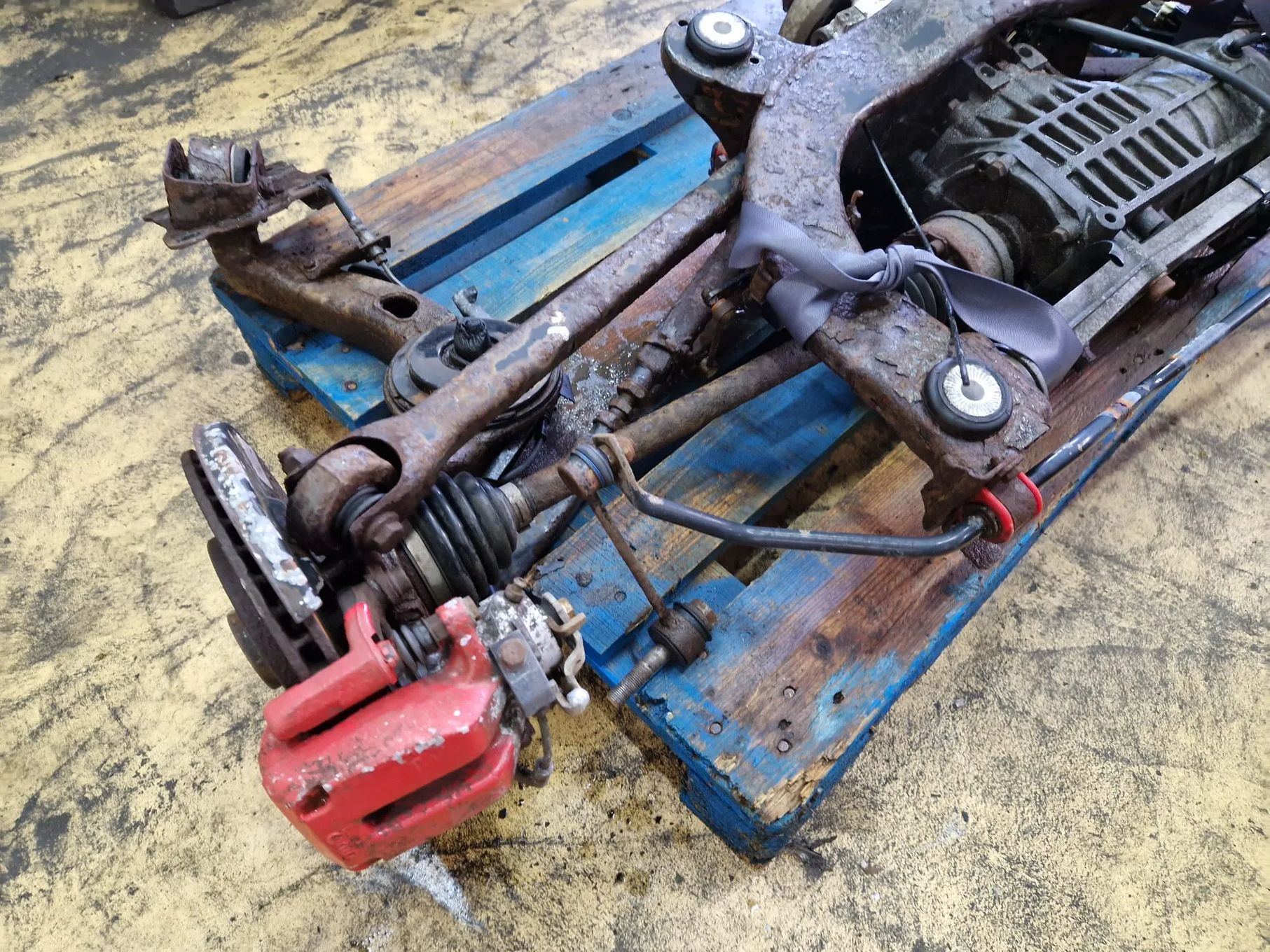 Eixo traseiro usado diferencial haldex AUDI TT 1.8 TURBO 225CV QUATTRO