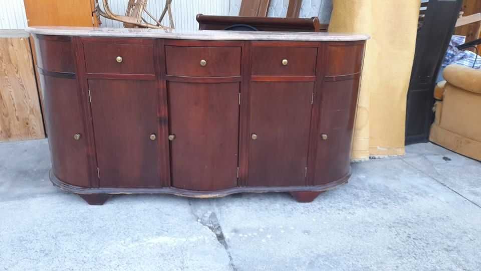 Móvel aparador/consola com pedra marmore