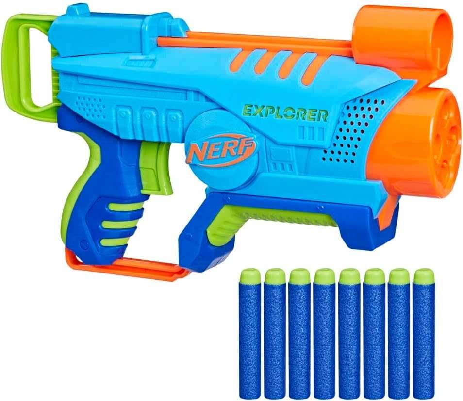 Бластер Nerf Elite Junior Explorer Easy-Play (F6367). Нерф Джуніор