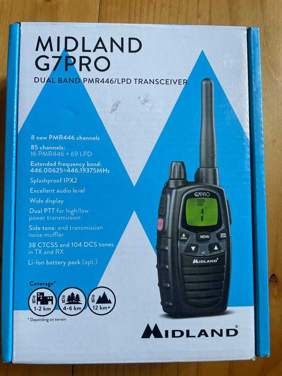 Рація Midland G7 Pro Black