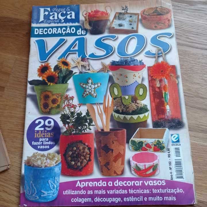 vendo 5 revistas de artesanato e bricolage