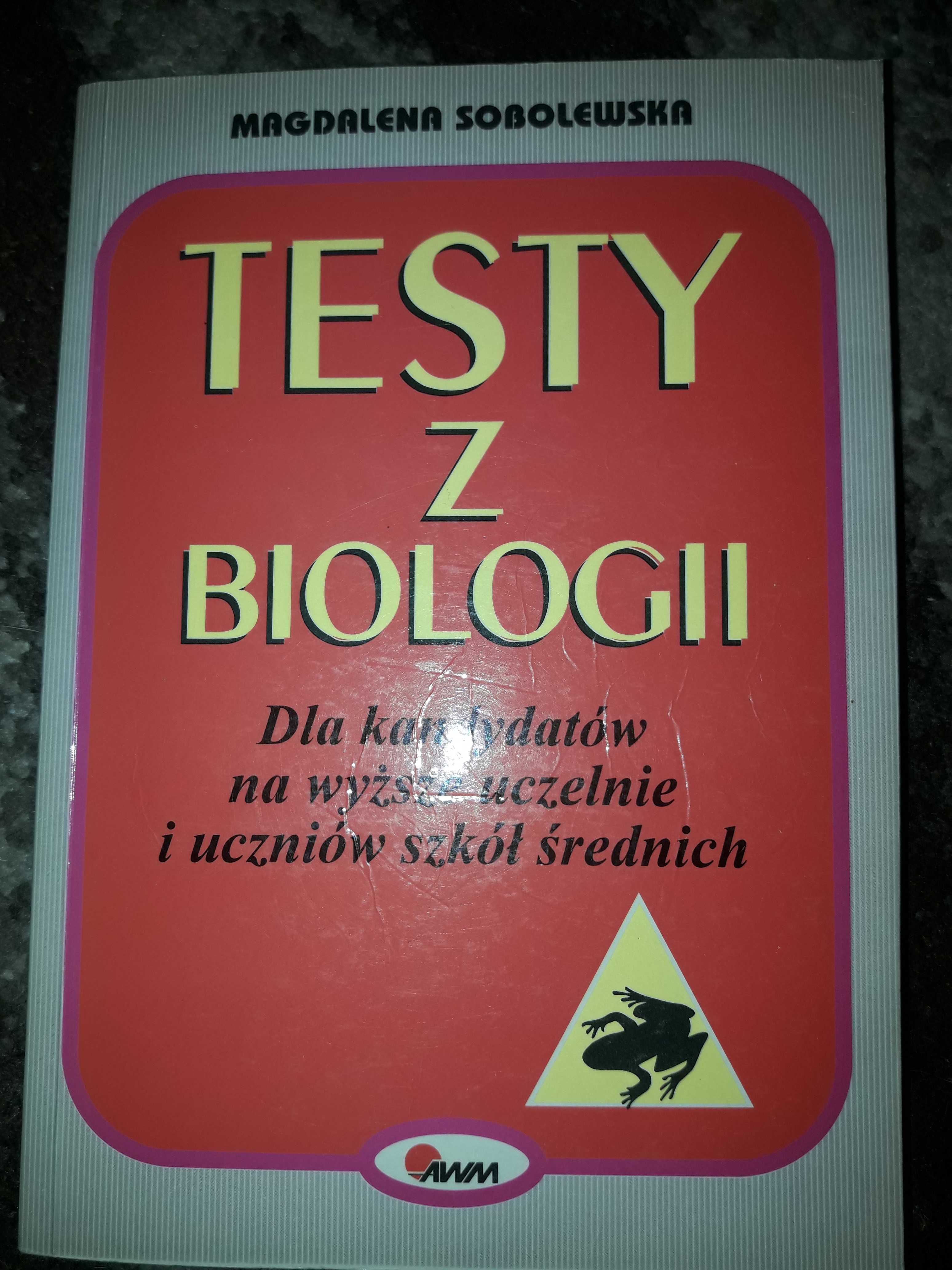 Testy z biologii dla kandydatów na wyższe uczelnie