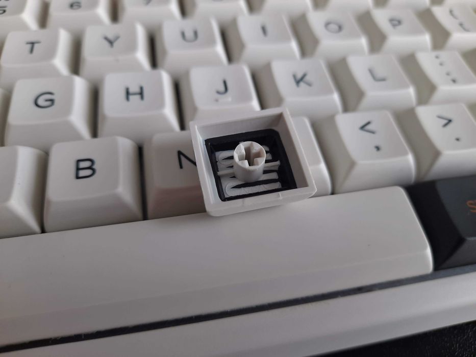 Клавіатура NiZ X87 EC-USB 35g (аналог Topre, змащена + додана шумка)
