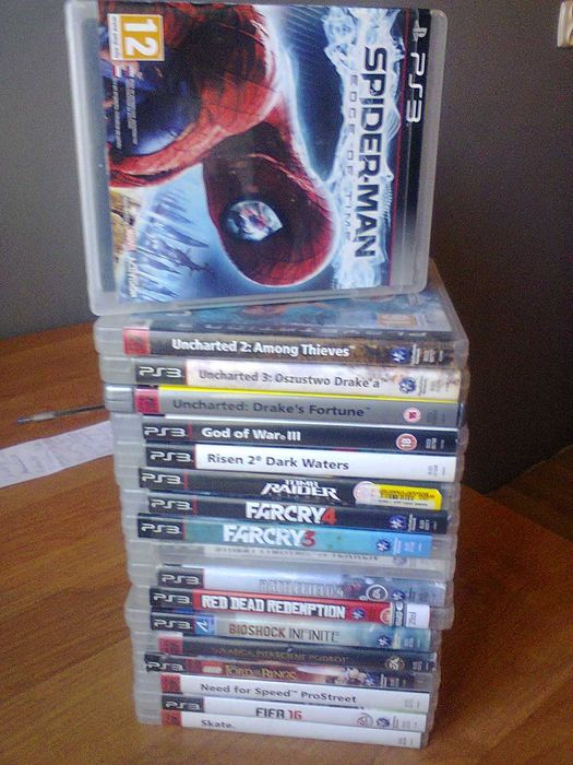 Gry PS3,PS4-Możliwa Zamiana Na GRY Lub Konsole