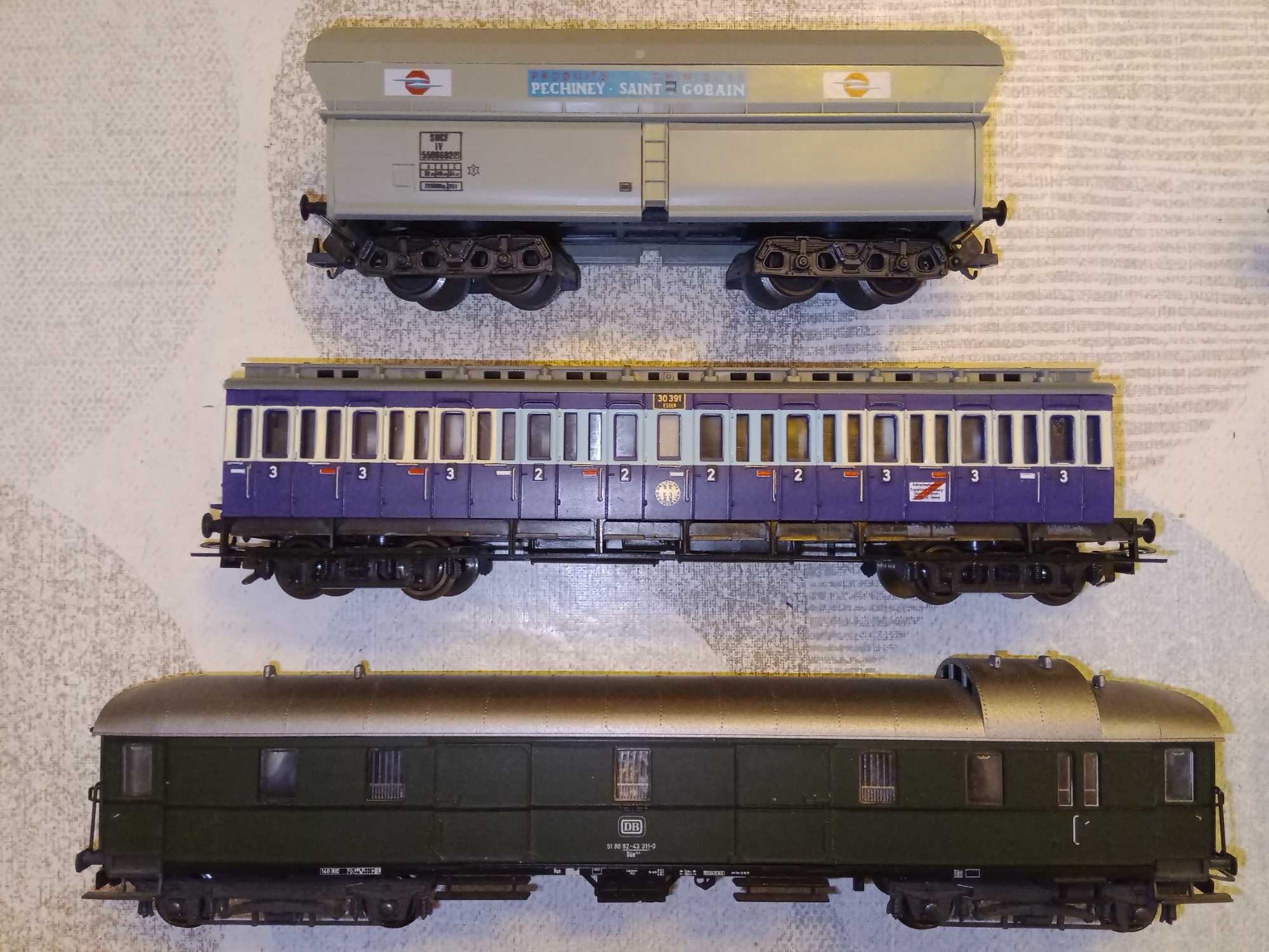 Поезд 1:87 Скоростной Двухэтажный TGV Швейцария Eurofima