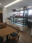 Vitrine refrigerada pastelaria, padaria, cafe