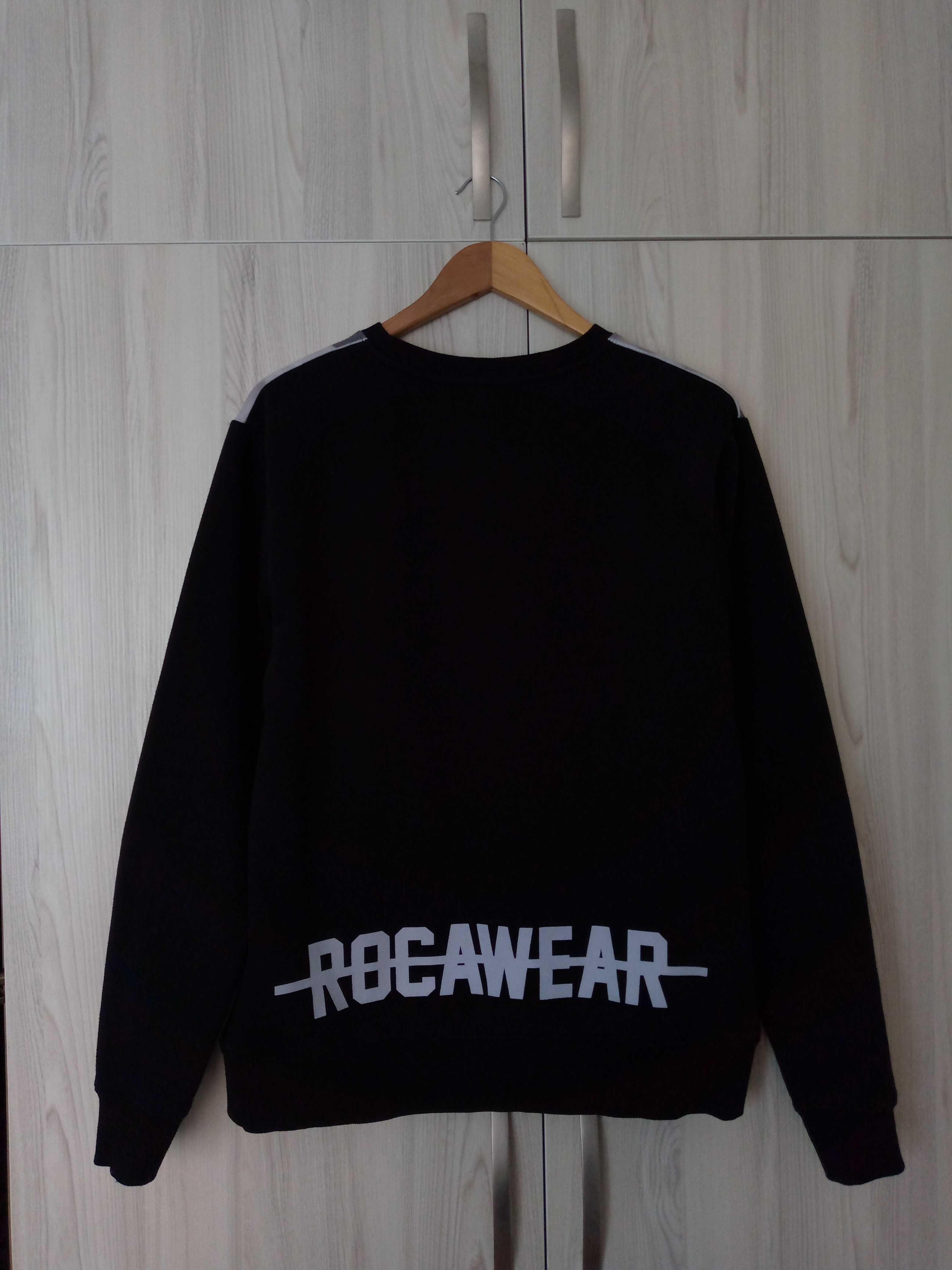 Черный свитшот кофта rocawear men sweatshirt black hoodie худи балахон