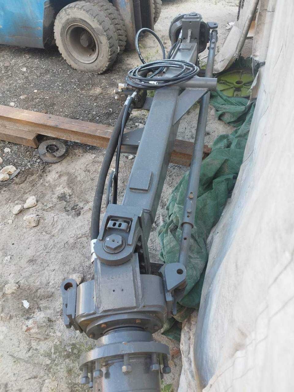 Oś tylna z napędem CLAAS Dominator MEGA 4x4 medion tukano  + 2 felgi